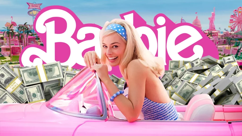 barbie poster with margot robbie