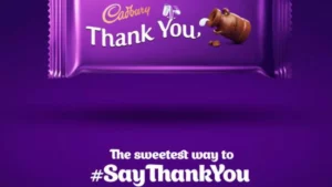 Cadbury's 'Say Thank You' Ad campaign for the festive season