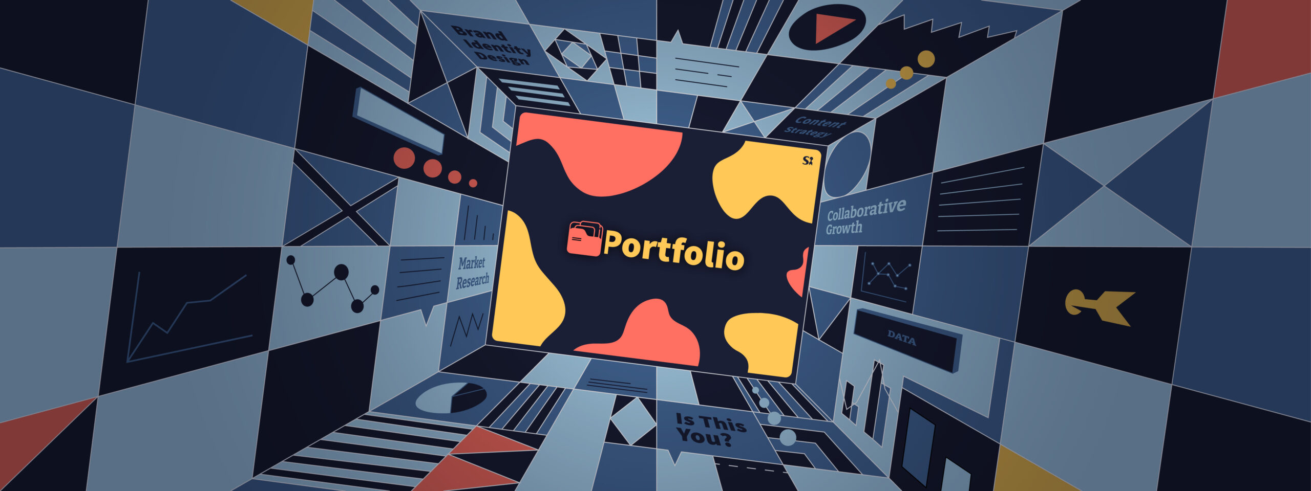 StartInc's design portfolio page banner